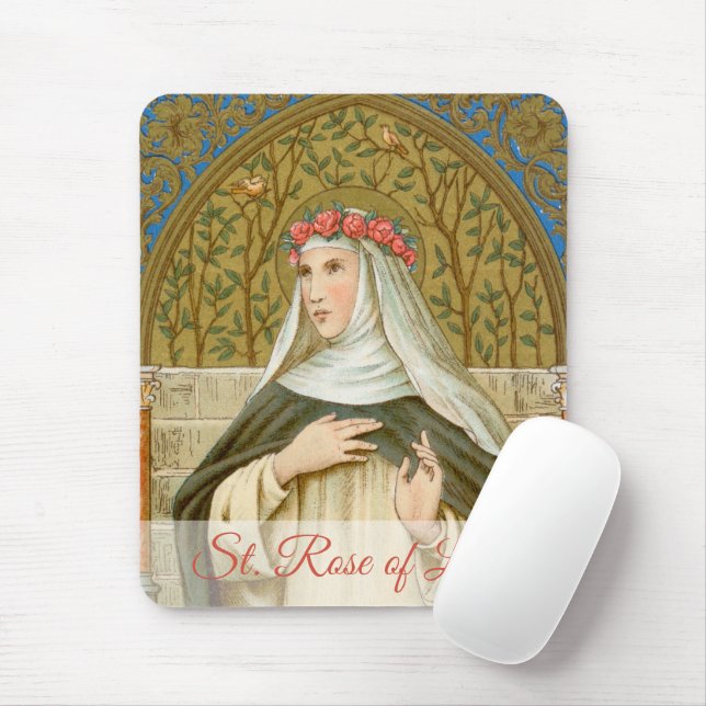 S:t Rosa av Lima (BK 020) Musmatta (Med mus)