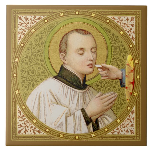 S:t Stanislaus Kostka (SNV 25) Kakel 4 (Framsidan)