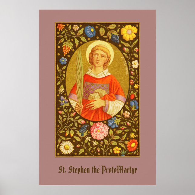 S:t Stefan Protomartyren (PM 08) Affisch 1 (Framsidan)