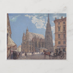 S:t Stephen:s katedral i Wien av Rudolf Vykort