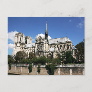 S:t Stephen South Ro Window Notre Dame Vykort