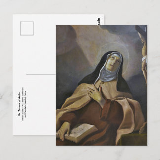 S:t Teresa av Avila Katolsk skyddshelgon för Vykort