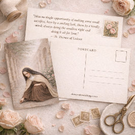 S:t Therese av Lisieux "Lilla Vägen"  Vykort