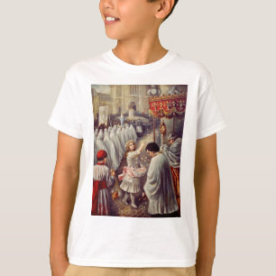 S:t Therese strör rosor Corpus Domini Fine Art T Shirt
