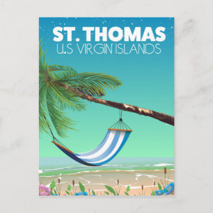 S:t Thomas Amerikanska Jungfruöarna Vykort