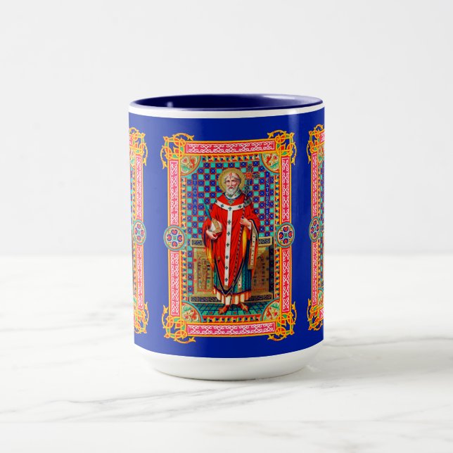 S:t Thomas Becket i röd mässhake (K 34) Mugg (Center)