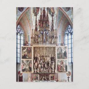 S:t Wolfgang Altarpart 1471-81 Vykort