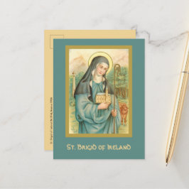 S:ta Brigid av Irland (M 014) vykort