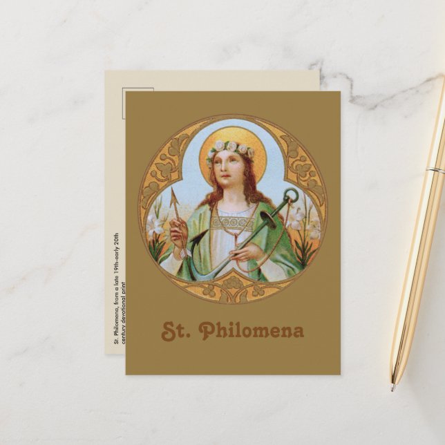 S:ta Filomena (BK 005) vykort (Fram/Back In Situ)