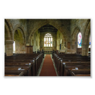 S:ta Maria kyrka, Leake North Yorkshire Heritage Fototryck