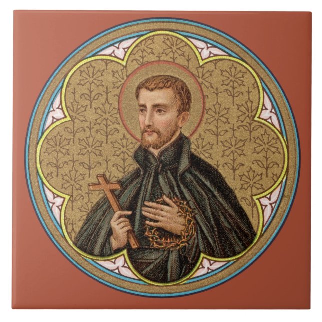 S:ta Petrus Claver (BK 058) Kakelplatta (Framsidan)