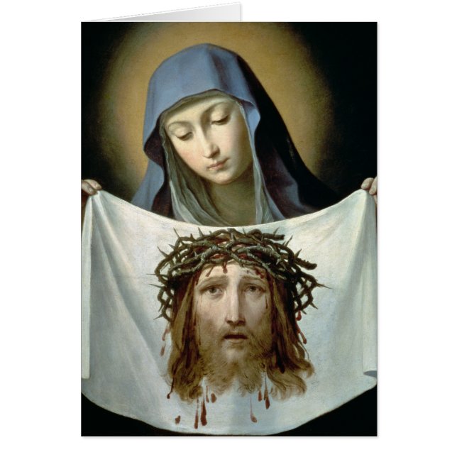 S:ta Veronica Hälsningskort (Framsidan)