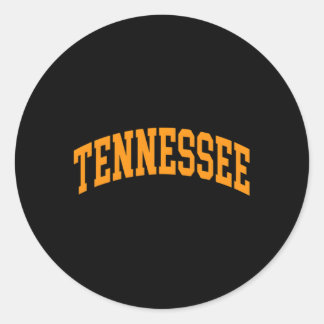 S Tennessee Tn Throwback Runt Klistermärke
