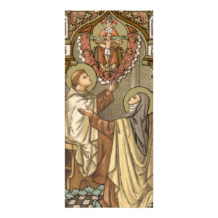 S. Teresa of Avila och John of the Kor (SAU 28) Reklamkort