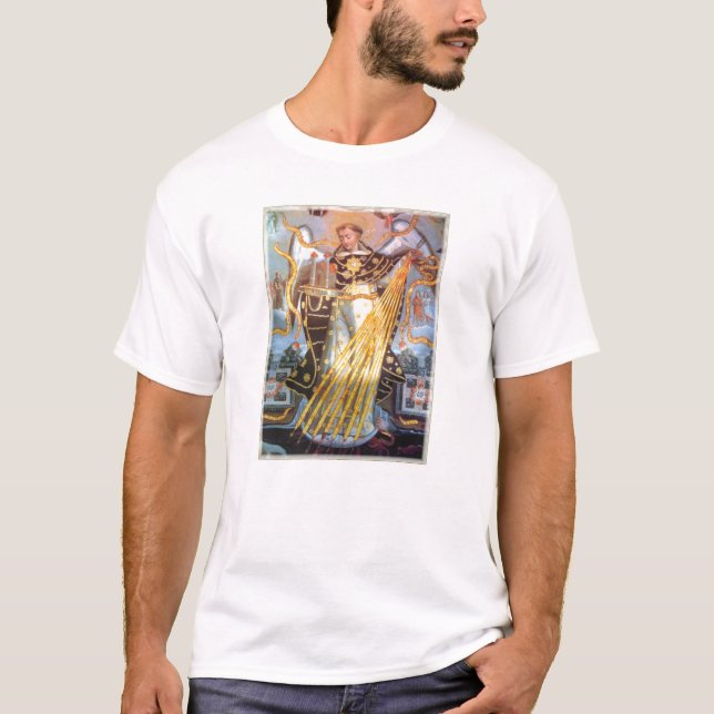 S. Thomae Aquinatis Angelicum T-shirt (Framsida)