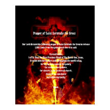 S. TRINITET FÖR GERTRUDE PRAYER CRUCIFIXION HELIGA