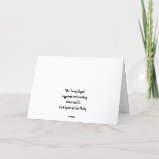 s Turtle Hatchling-anteckningskort Tack Kort