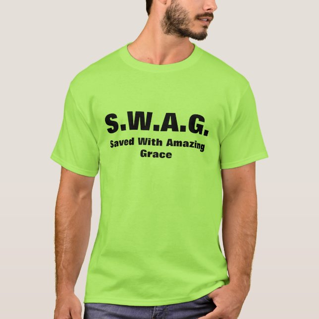 S.W.A.G. TEE (Framsida)