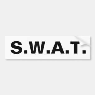 S.W.A.T. - Vapen och taktik för FLUGSMÄLLA Bildekal