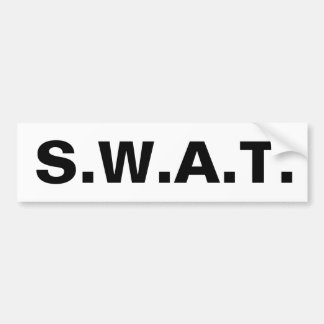S.W.A.T. - Vapen och taktik för FLUGSMÄLLA Bildekal