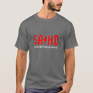 SAϟHD: För de som är omkring till pappan T-shirt