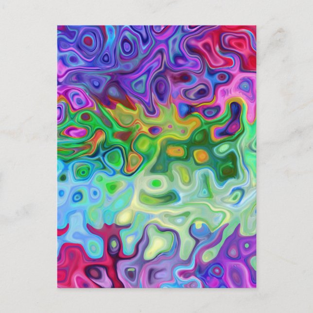 Så abstrakt 4.1 vykort (Framsida)