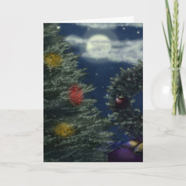 Så är denna jul…, Julaftonkort Helgkort (Framsida)