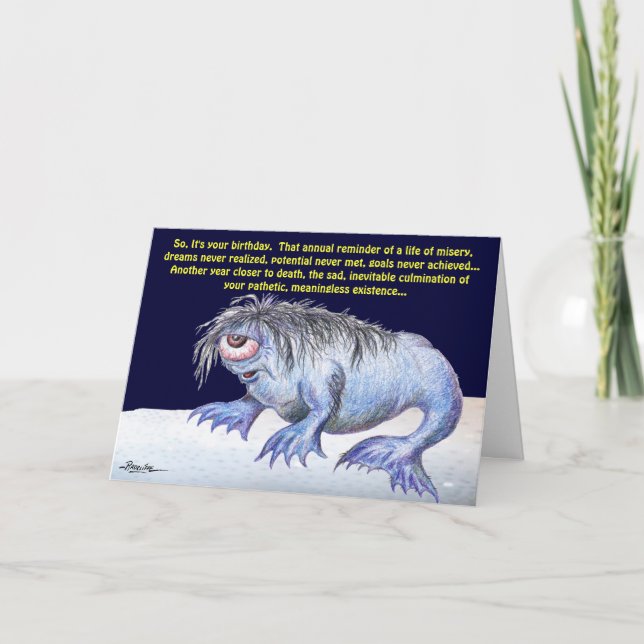 Så är det din födelsedag… kort (Framsida)