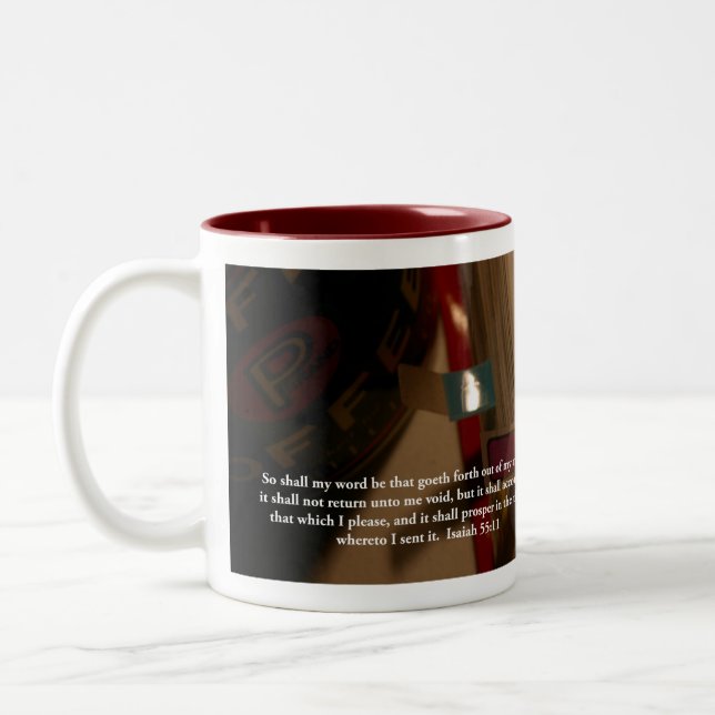 Så är mitt ord Två-Tonad mugg (Vänster)