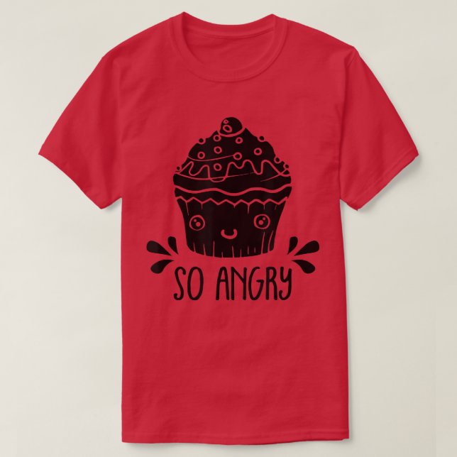 Så Arg Funny Cupkaka Baking Älskare Baker Bakery V T Shirt (Design framsida)
