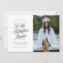 Så Äventyr börjar med det minimalistiska Studenten Meddelande