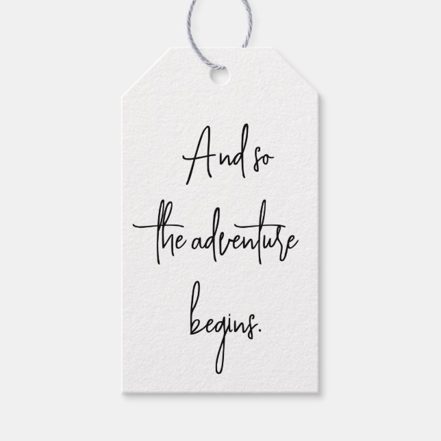 Så Äventyr börjar Studenten Centerpart Presentetikett (Framsidan)