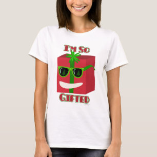 Så begåvad Helgdag av Tecknad för närvarande Sloga T-shirt