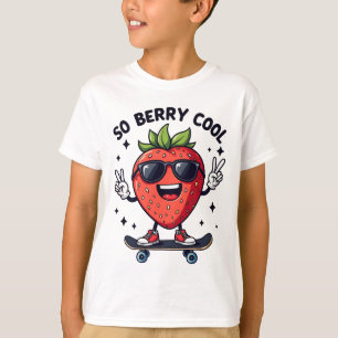 Så Berry Coola Fruit Älskare jordgubbsäsong T Shirt
