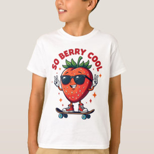 Så Berry Coola Fruit Älskare jordgubbsäsong T Shirt