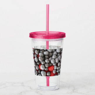 Så Berry Loely - Acrylic Sipper Tumbler Take Away Mugg
