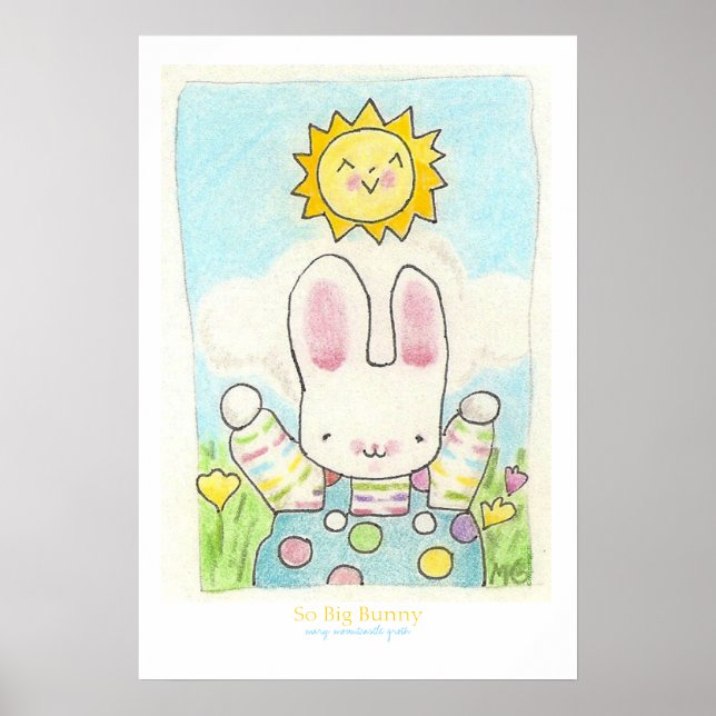 Så Big Bunny Poster (Framsidan)