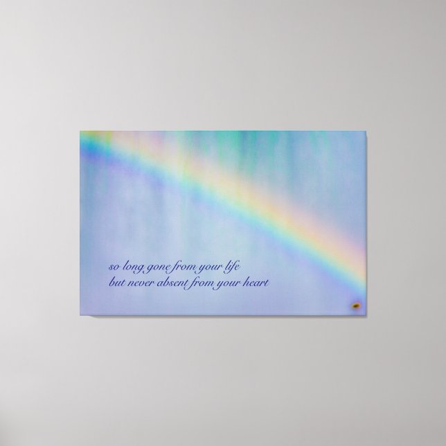 Så Borta Canvastryck (Framsida)