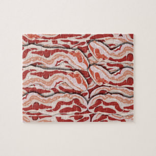 Så bra baconmönster pussel