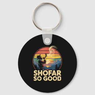 Så Bra Rolig Rosh Hashanah Judisk Högtid Sho Far Nyckelring