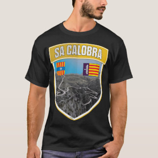 Sa Calobra Mallorca Shield T Shirt