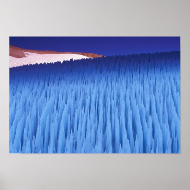 SA, Chile, regionen Coquimbo, Nieve Penitente. Poster (Framsidan)