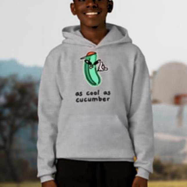 Så cool som en gurka – Barn hoodie T Shirt (Skapare uppladdad)