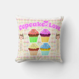 Så Cute Cupaka Kärlek också Kudde