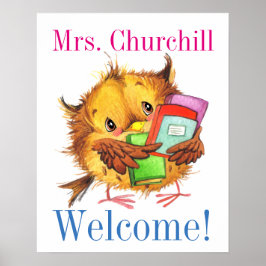 Så Cute Teacher Poster - SRF