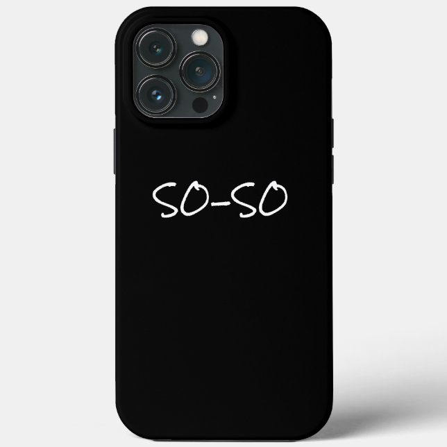 Så-Där Attityd  Case-Mate iPhone-fodral (Baksida)