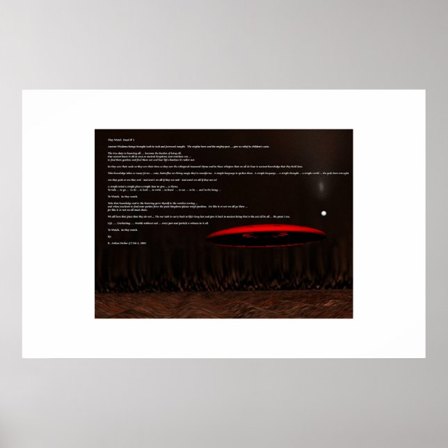 Så de bevakar dem poster (Framsidan)