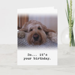 Så.. Din födelsedag Kort