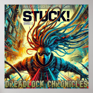 SÅ! DREADLOCK CHRONICLES EMOT 4 TÄCK POSTER