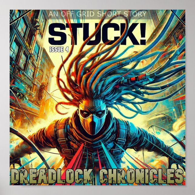 SÅ! DREADLOCK CHRONICLES EMOT 4 TÄCK POSTER (Framsidan)